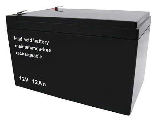 Sealed lead rechargeable battery RBC4