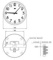 VINGTOR Slave Clock 51010 (230mm)
