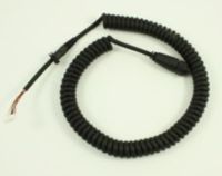 Coiled cable f. SALOR 6201 PTT standard handset p/n: S-37-128084-A