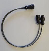 AIS pilot plug "Y" splitter cable