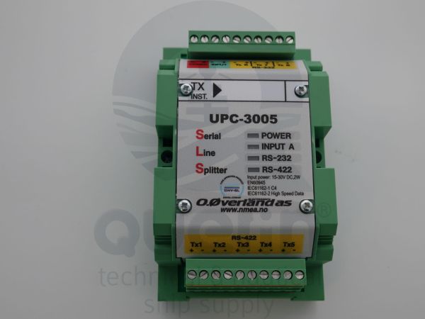 Overland UPC 3005 NMEA nav-data distribution multiplexer / buffer