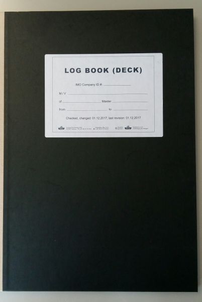 Deck Log Book, English version