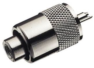 PL plug male f. RG58 / RG223 cable (soldering type)
