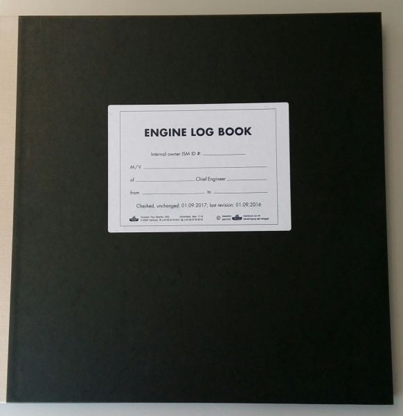 Engine Log Book, combined German / English version, 2x12 Cylinders Turbo