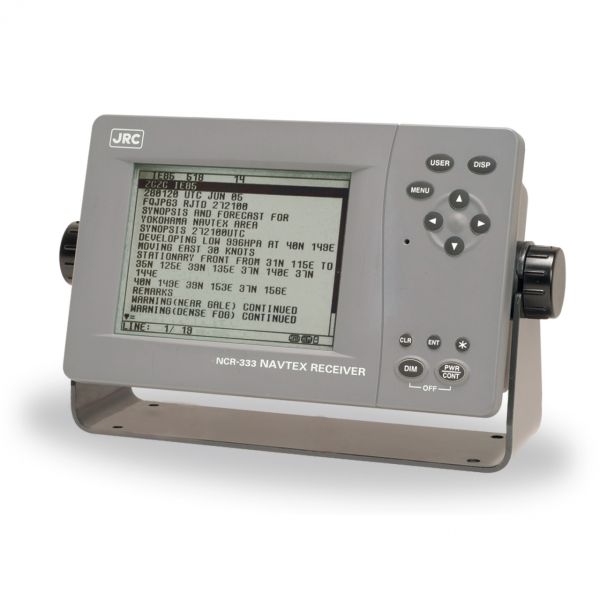 JRC NCR-333 NAVTEX receiver with antenna